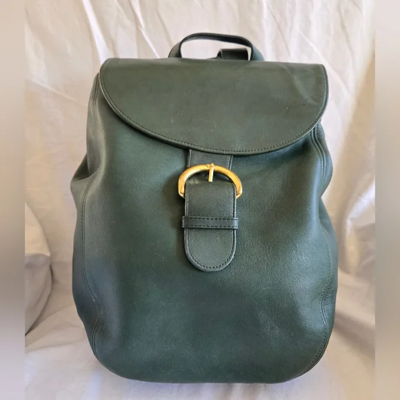 Coach | Bags | Vintage Coach 434 Soho Backpack In Bottle Green